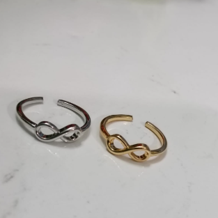 Infinity Adjustable Toe Ring